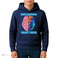 Make America Smart Again Kids Hoodie thumb 4