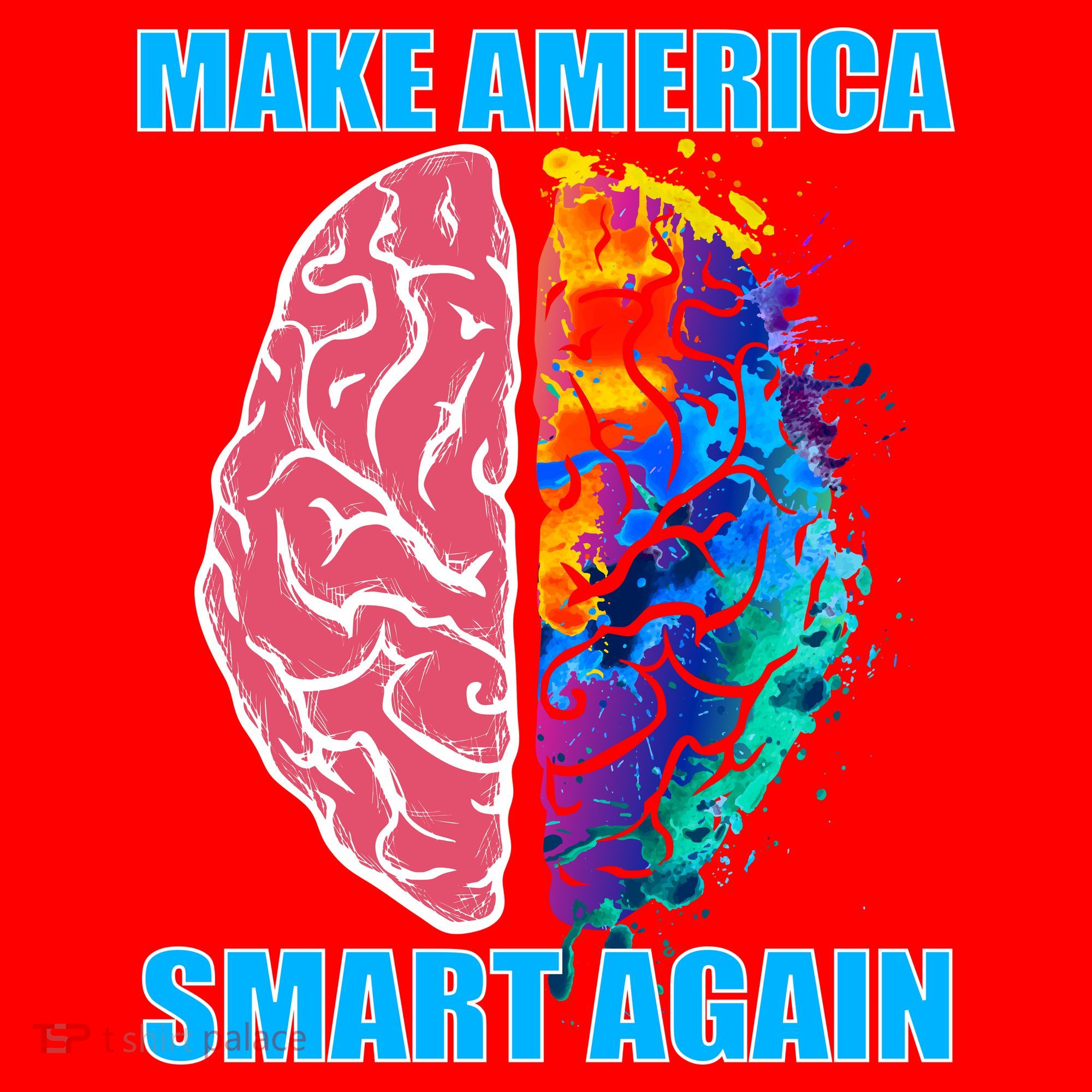 Make America Smart Again Santa Hat