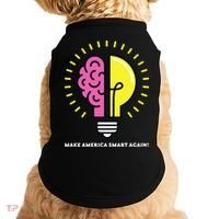Make America Smart Again Science Brain Doggie Tank thumb 0