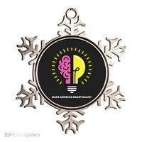 Make America Smart Again Science Brain Ornament thumb 0