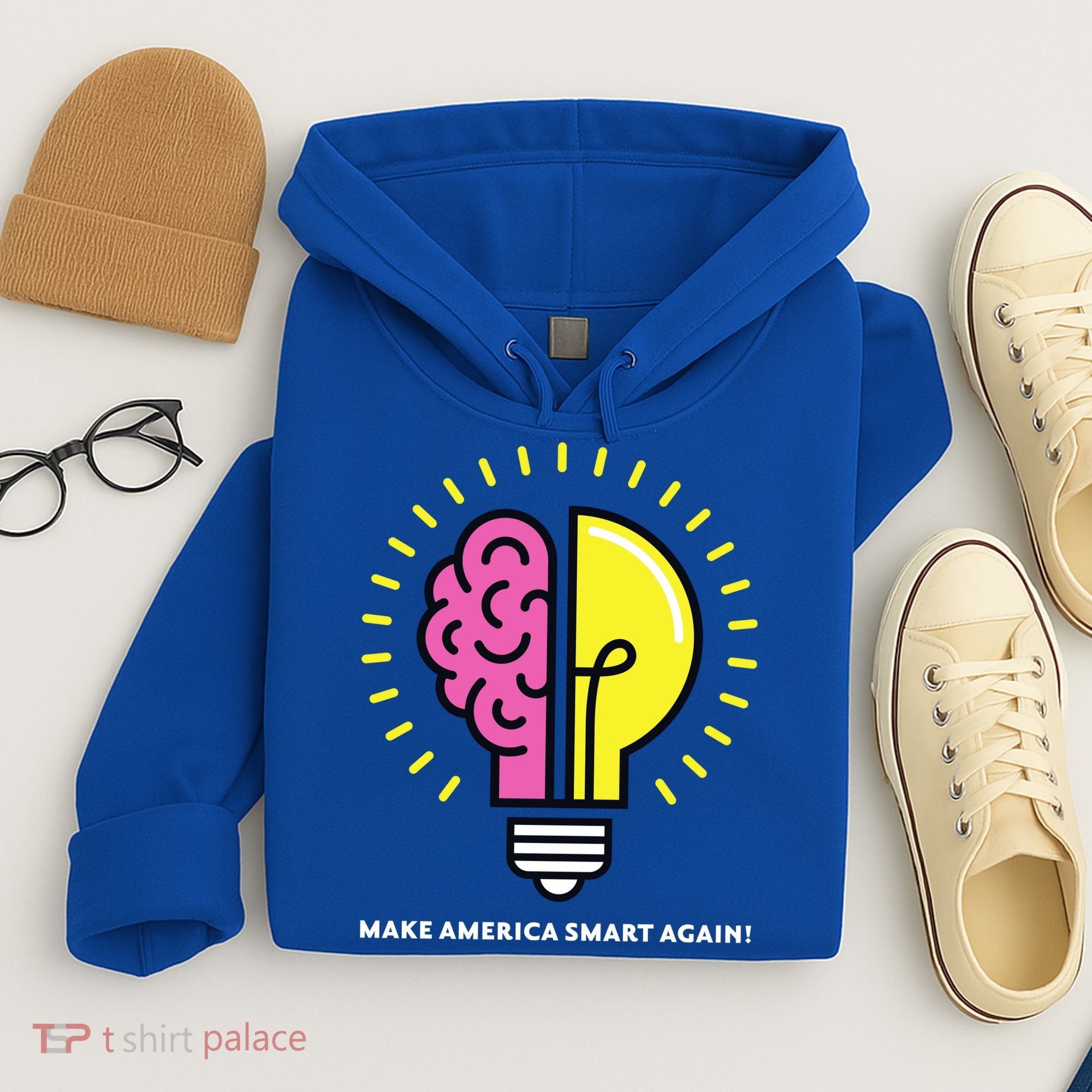 Make America Smart Again Science Brain Hoodie