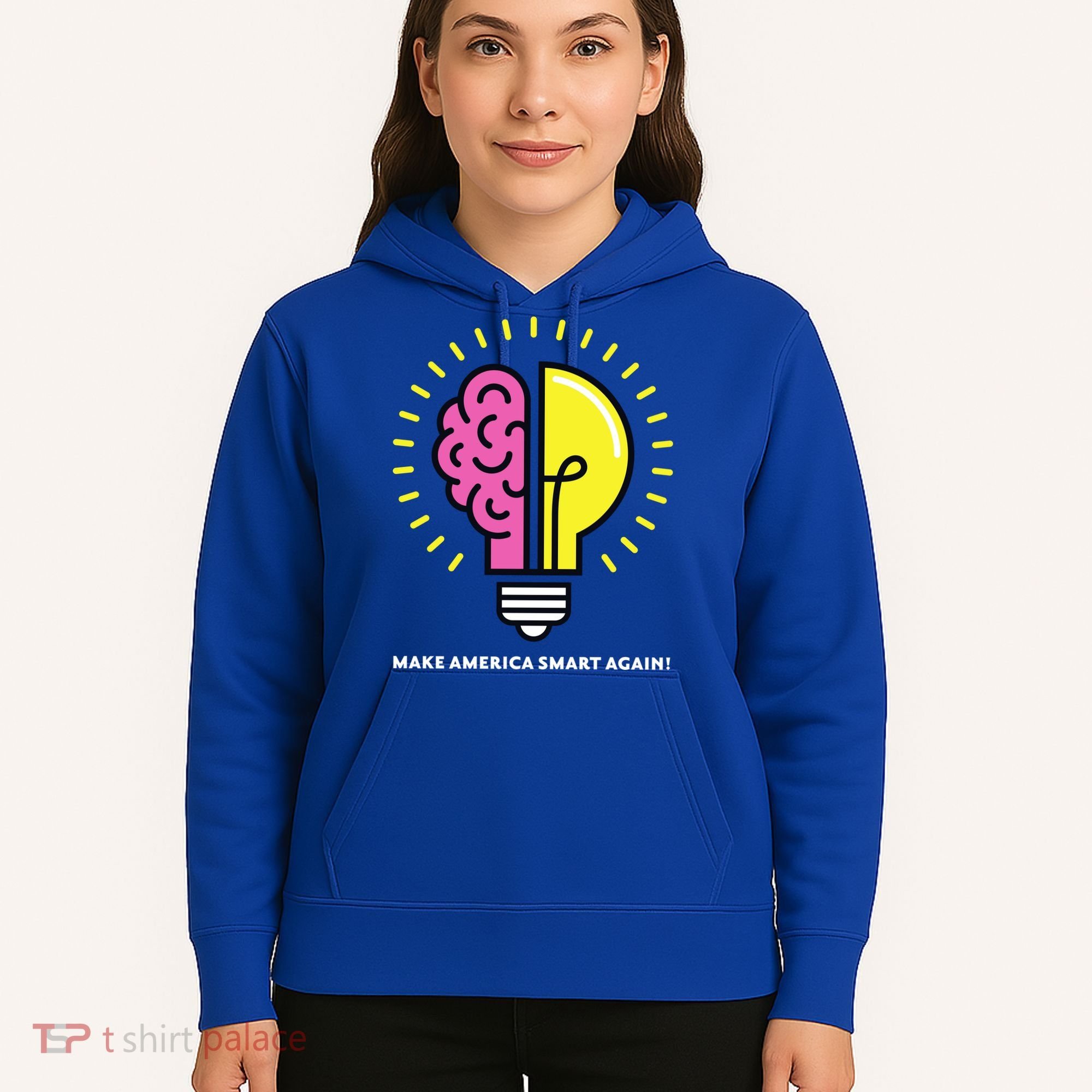 Make America Smart Again Science Brain Hoodie