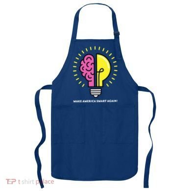 Make America Smart Again Science Brain Apron