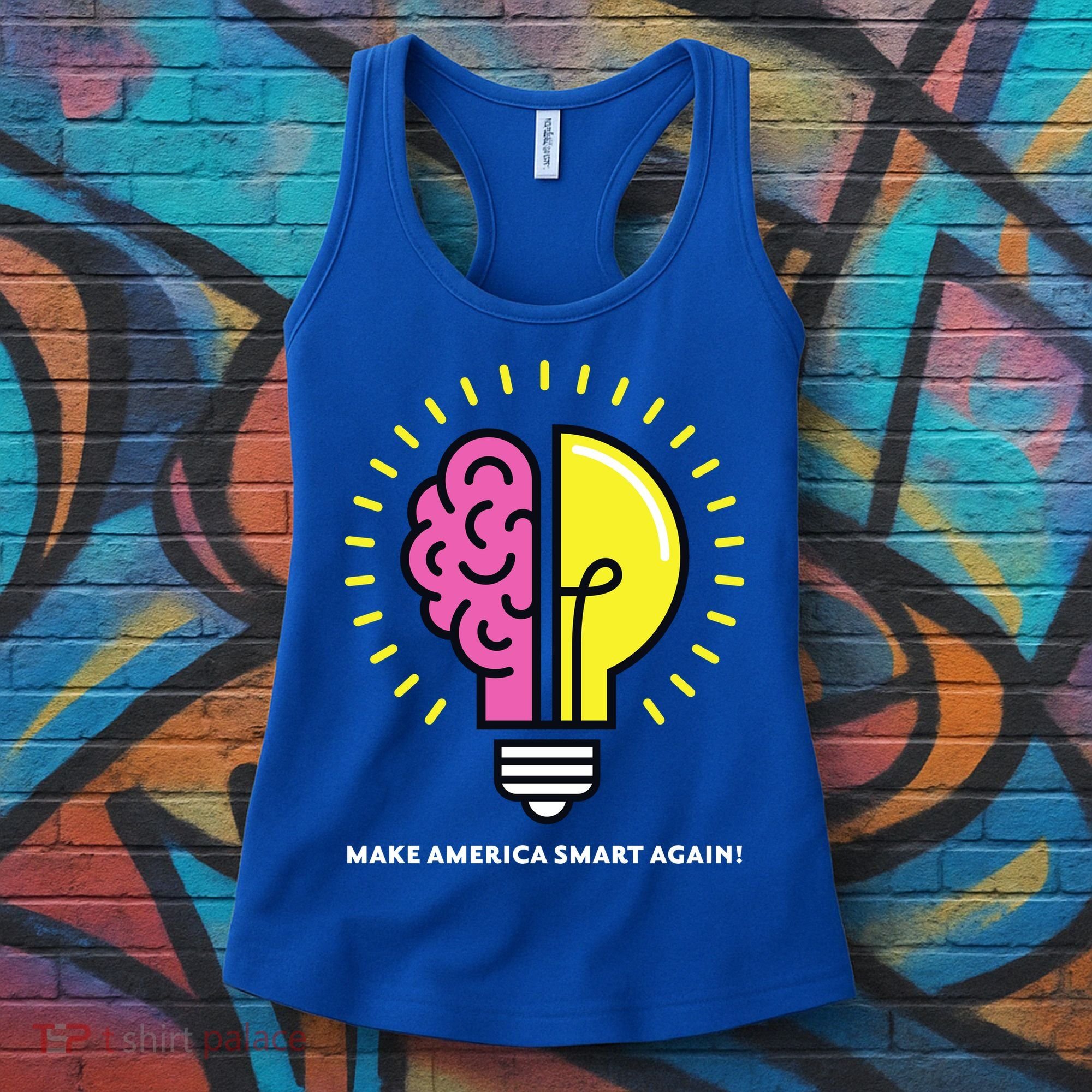 Make America Smart Again Science Brain Women's Tank Top