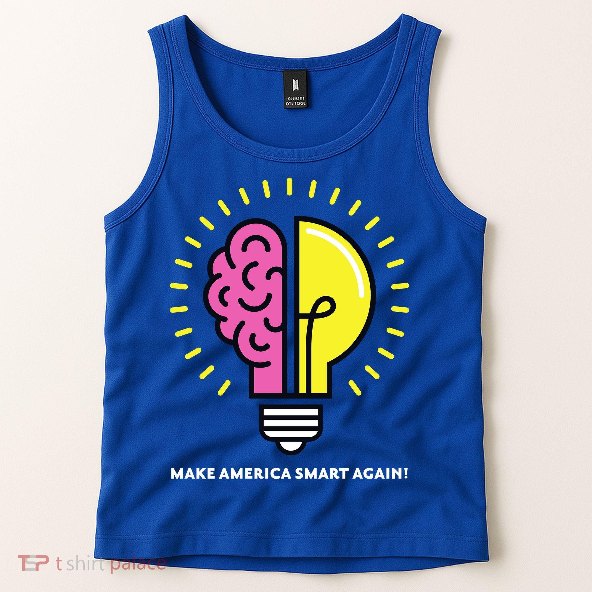 Make America Smart Again Science Brain Tank Top