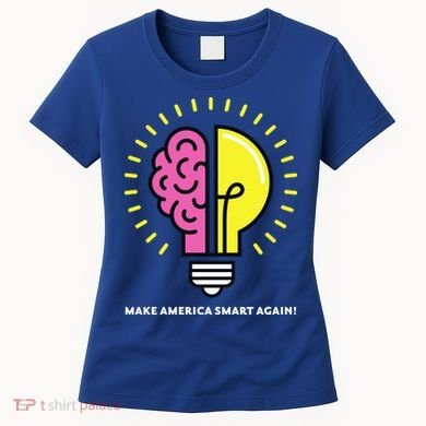 Make America Smart Again Science Brain Women's T-Shirt