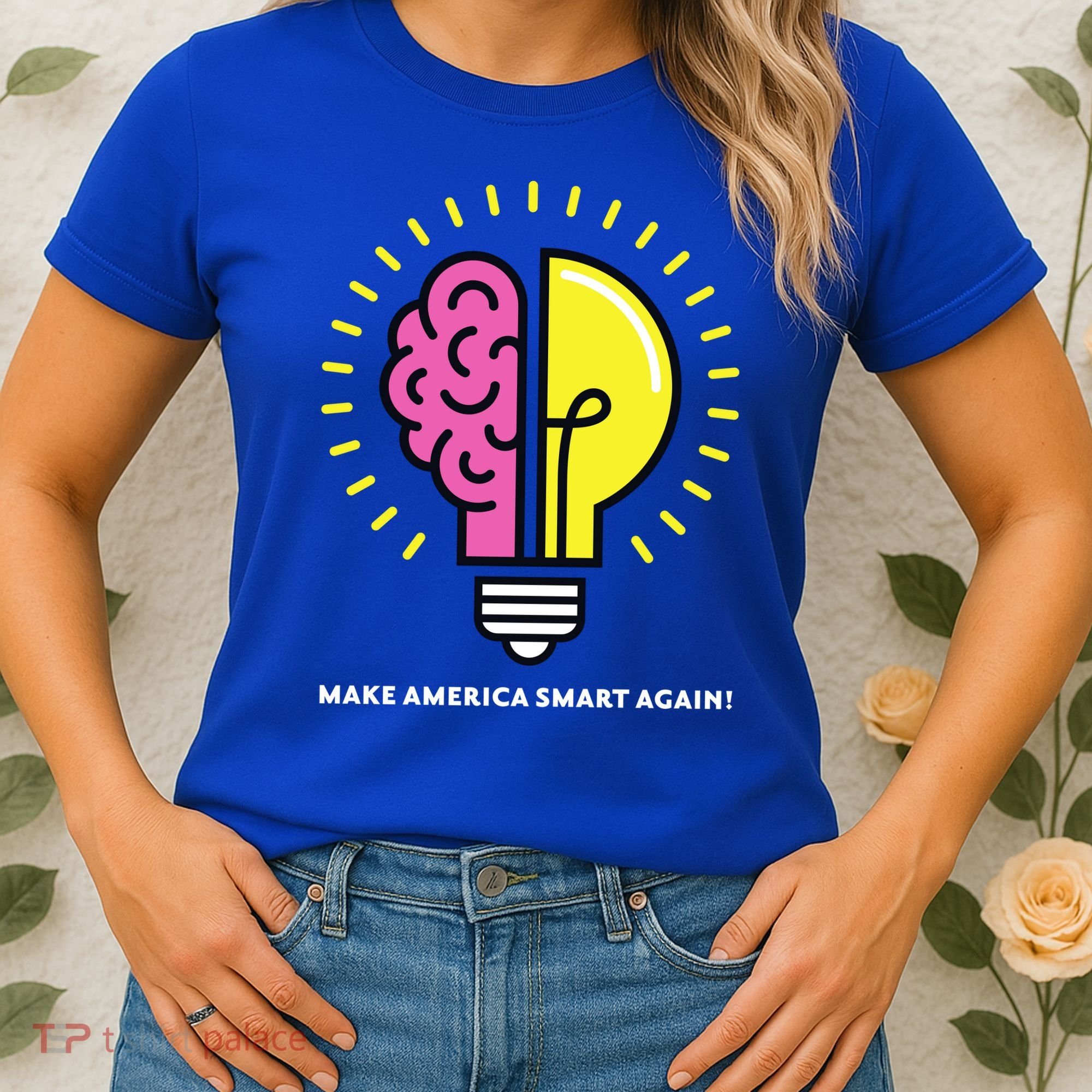 Make America Smart Again Science Brain Women's T-Shirt