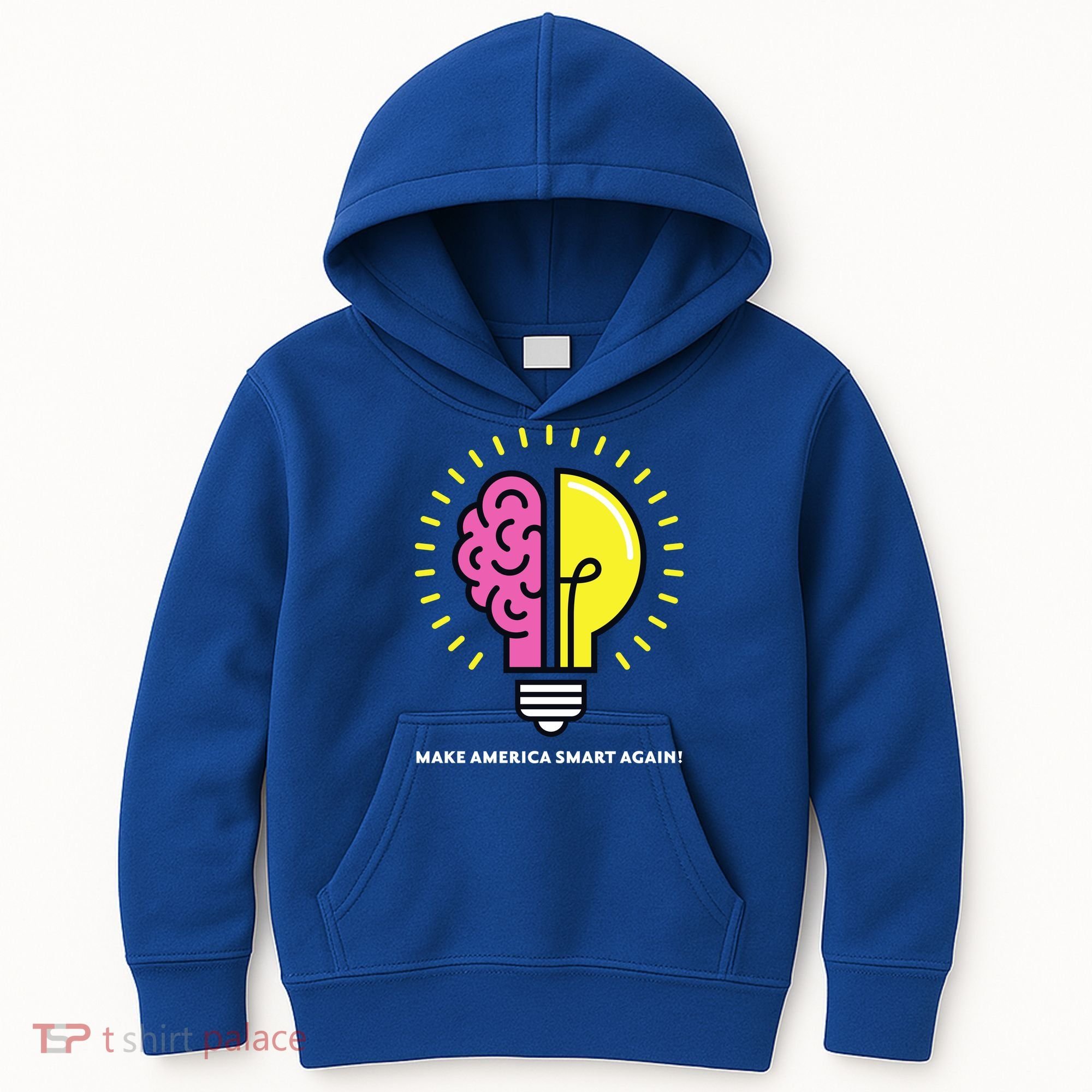 Make America Smart Again Science Brain Kids Hoodie
