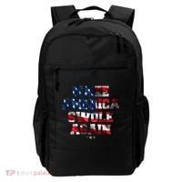 Make America Swole Again 4th of July USA Flag Backpack thumb 0