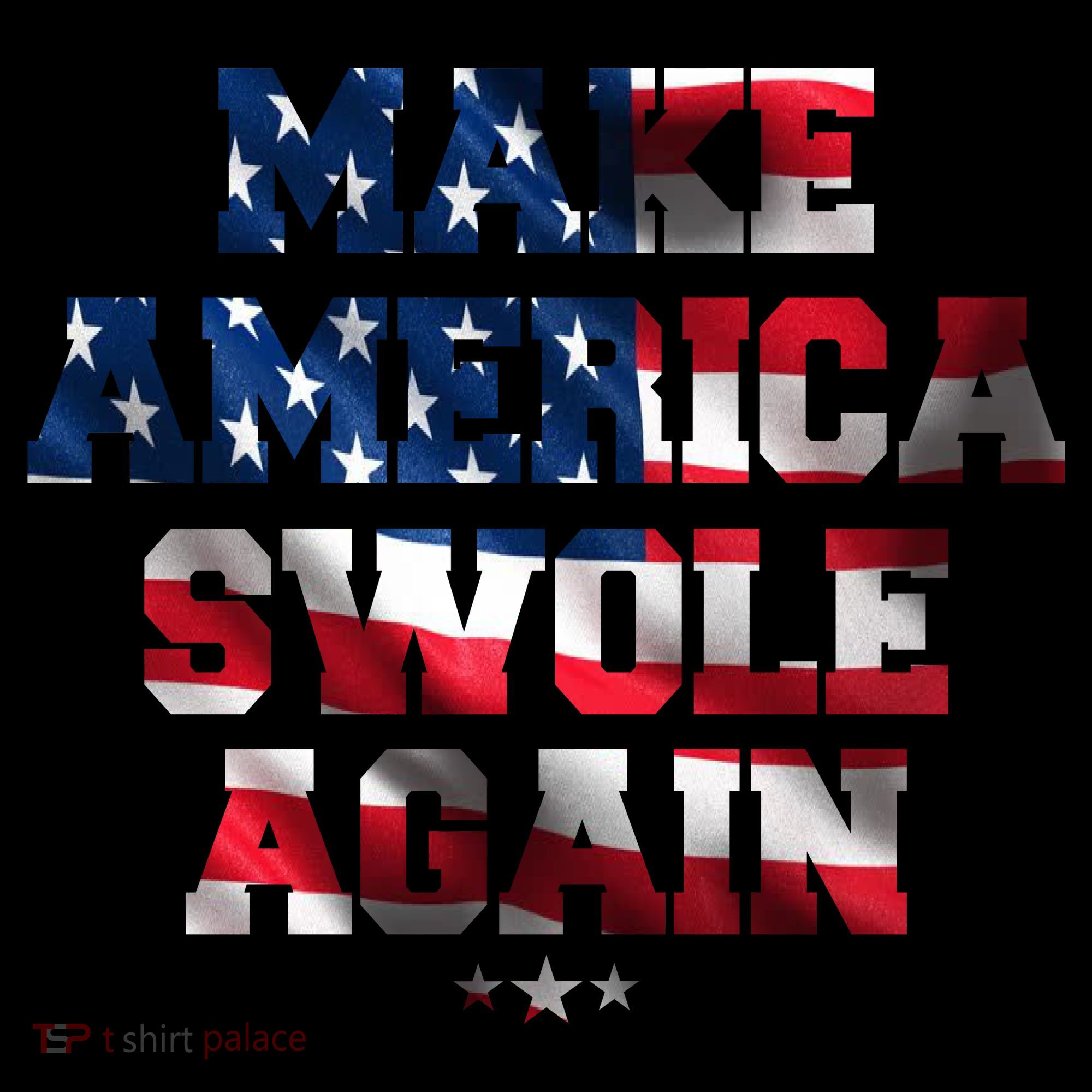 Make America Swole Again 4th of July USA Flag Coffee Mug