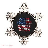 Make America Swole Again 4th of July USA Flag Ornament thumb 0