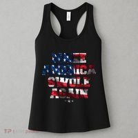 Make America Swole Again 4th of July USA Flag Women's Tank Top thumb 3