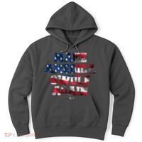 Make America Swole Again 4th of July USA Flag Hoodie thumb 0