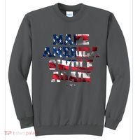Make America Swole Again 4th of July USA Flag Sweatshirt thumb 0