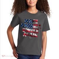 Make America Swole Again 4th of July USA Flag Kids T-Shirt thumb 2