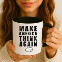 Make America Think Again Coffee Mug thumb 3
