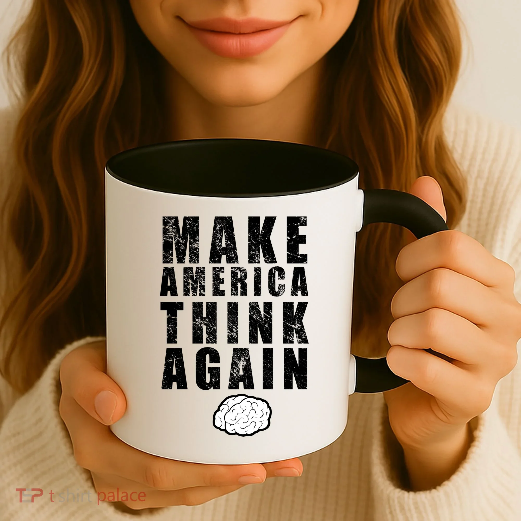 Make America Think Again Coffee Mug