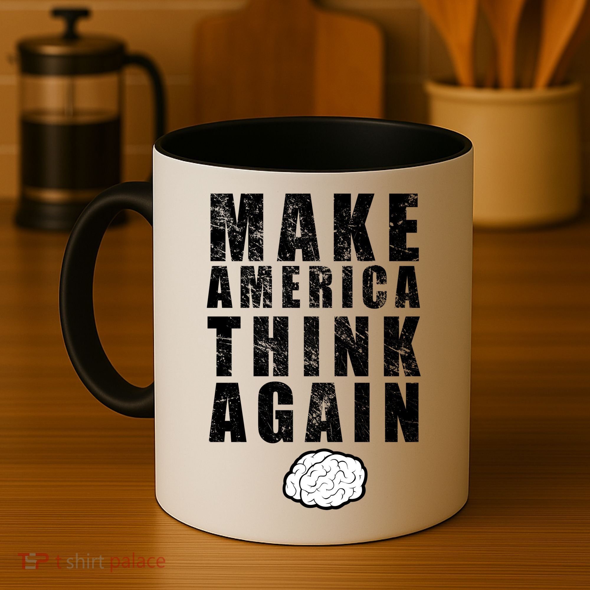 Make America Think Again Coffee Mug