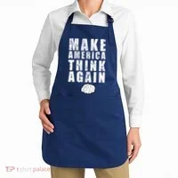 Make America Think Again Apron thumb 2