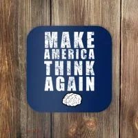 Make America Think Again Coaster thumb 0