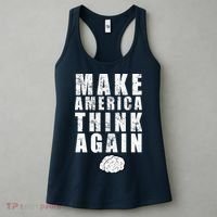 Make America Think Again Women's Tank Top thumb 3
