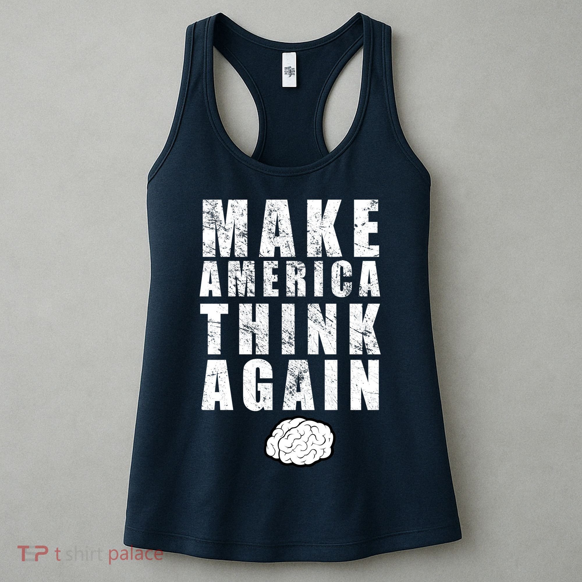 Make America Think Again Women's Tank Top