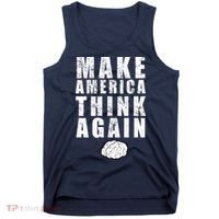 Make America Think Again Tank Top thumb 0