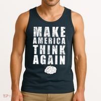 Make America Think Again Tank Top thumb 3