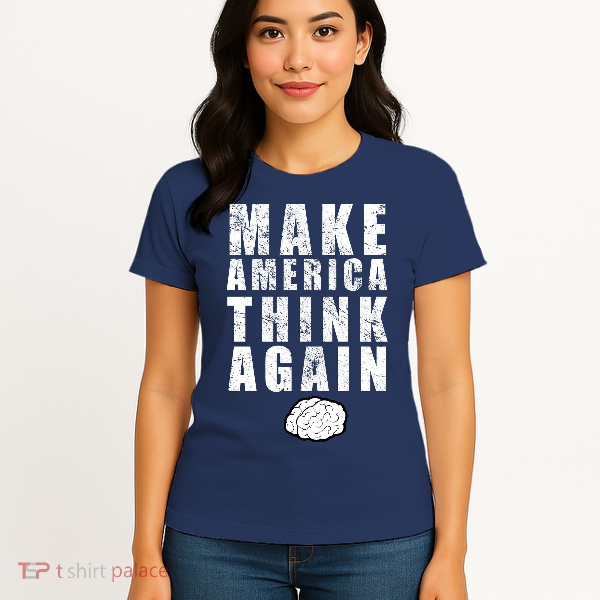 Make America Think Again Women's T-Shirt