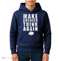 Make America Think Again Kids Hoodie thumb 4
