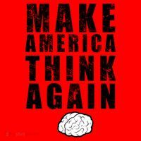 Make America Think Again Santa Hat thumb 1