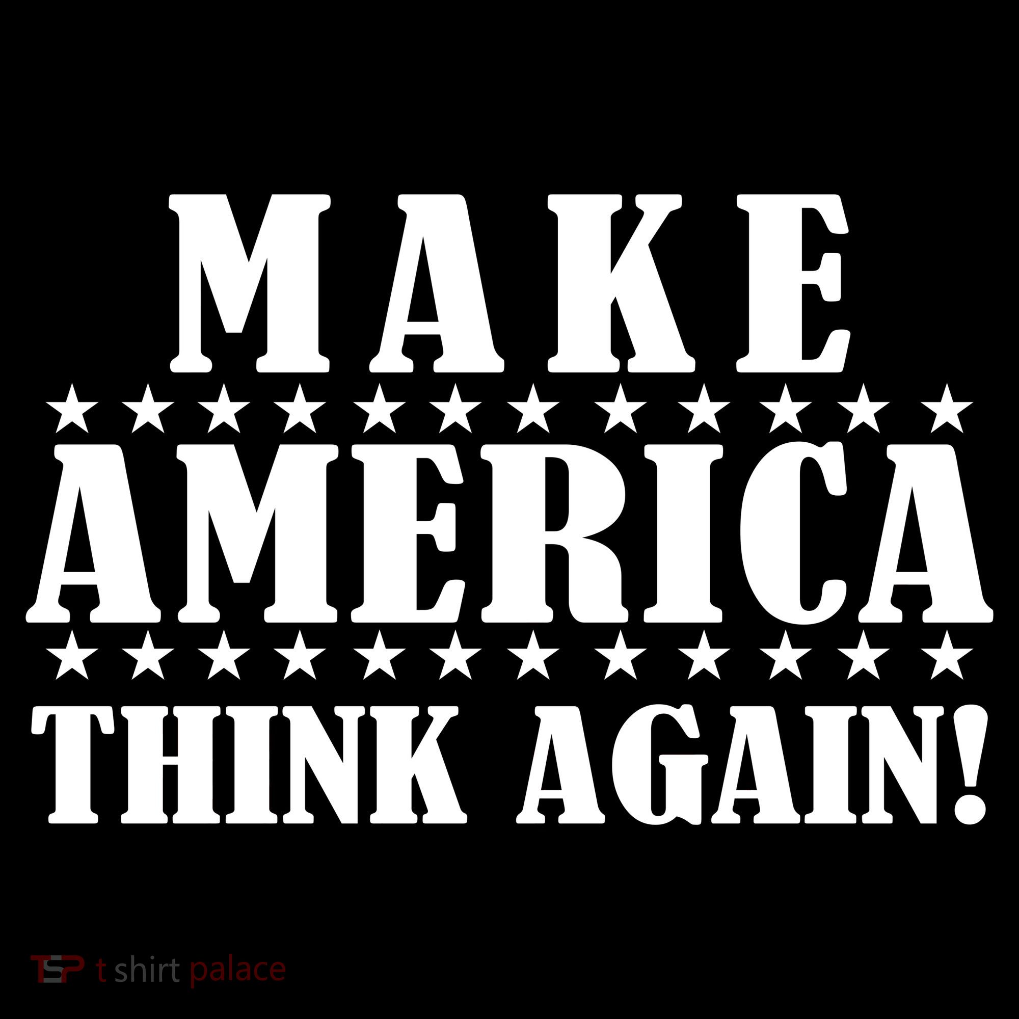Make America Think Again! Anti Donald Trump Bucket Hat