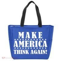 Make America Think Again! Anti Donald Trump Tote Bag thumb 0