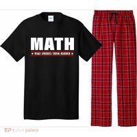 Make America Think Harder Funny Math Pajama Set thumb 0