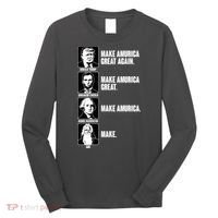 Make AMURICA Great Again Historic Presidents Long Sleeve Shirt thumb 0