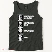 Make AMURICA Great Again Historic Presidents Tank Top thumb 2