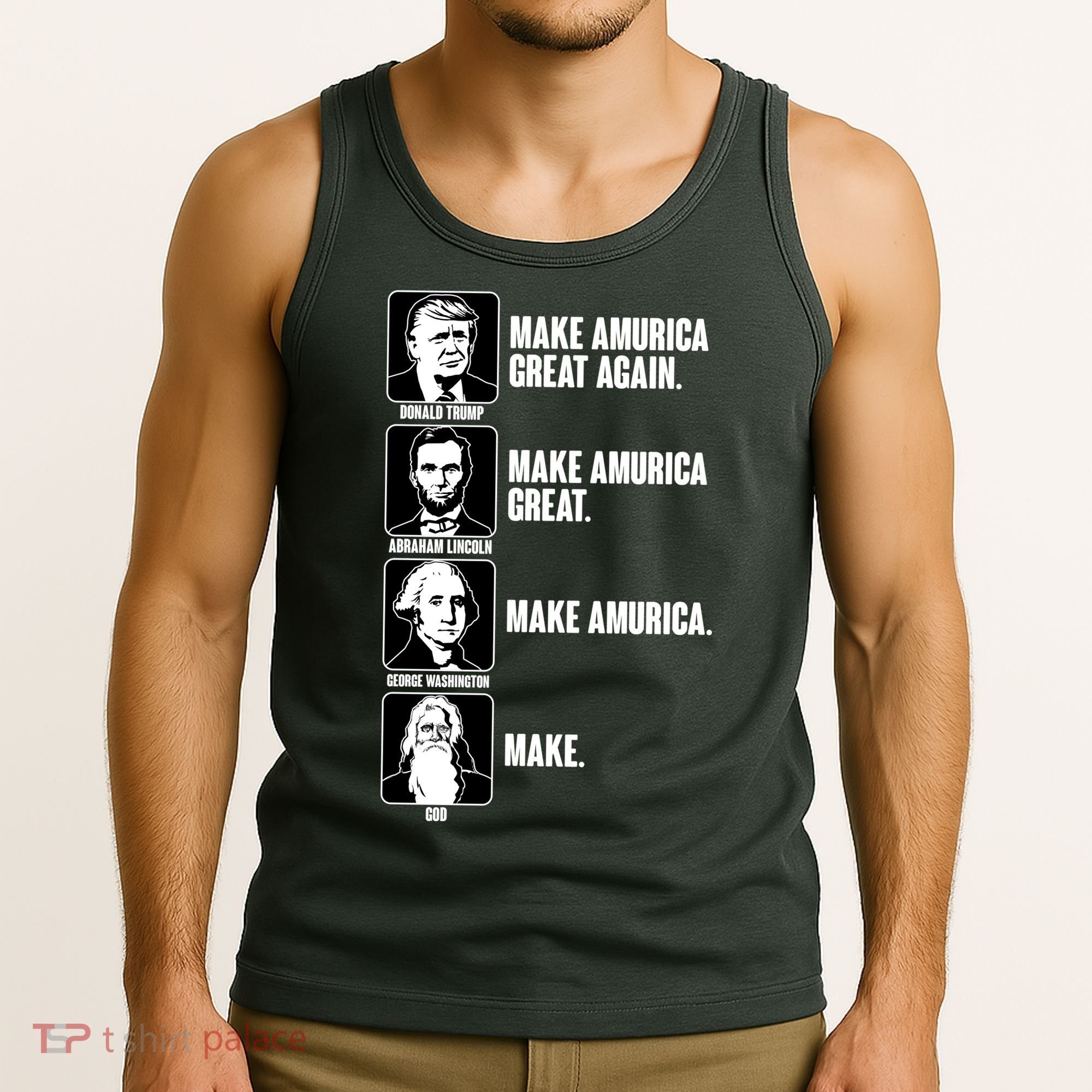 Make AMURICA Great Again Historic Presidents Tank Top