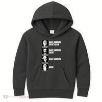 Make AMURICA Great Again Historic Presidents Kids Hoodie thumb 0