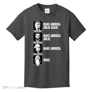 Make AMURICA Great Again Historic Presidents Kids T-Shirt