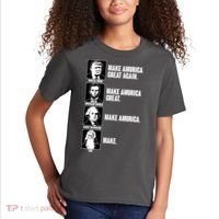 Make AMURICA Great Again Historic Presidents Kids T-Shirt thumb 2