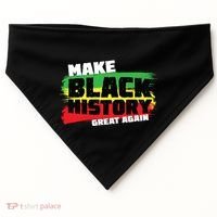 Make Black History Great Again USA-Made Doggie Bandana thumb 0