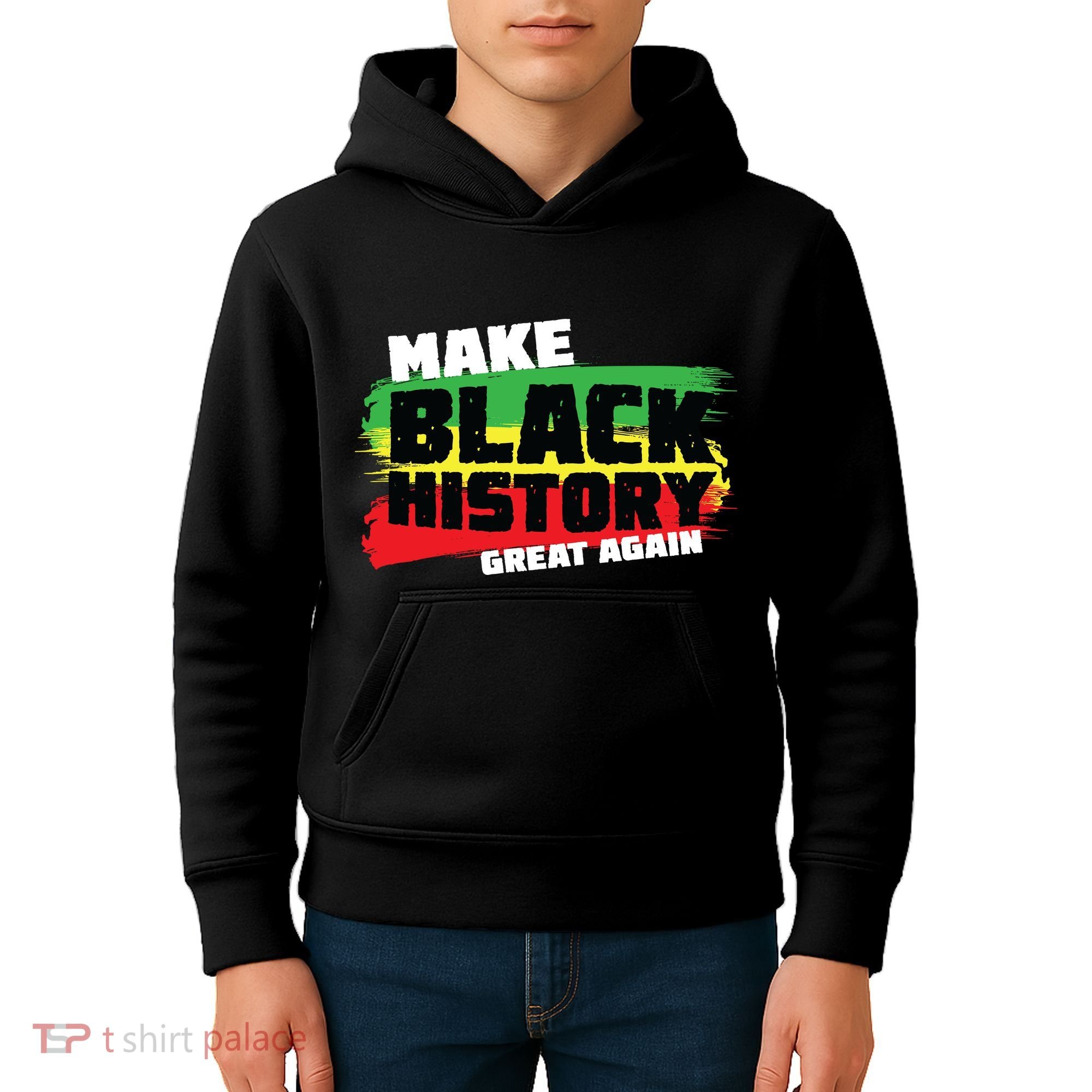 Make Black History Great Again Kids Hoodie