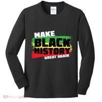 Make Black History Great Again Kids Long Sleeve Shirt thumb 0