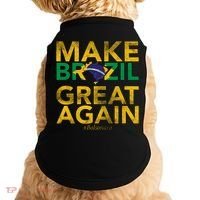 Make Brazil Great Again Jair Bolsonaro Doggie Tank thumb 0