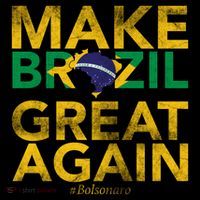 Make Brazil Great Again Jair Bolsonaro Baby Bodysuit thumb 2