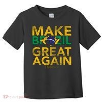 Make Brazil Great Again Jair Bolsonaro Toddler T-Shirt thumb 0