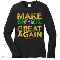 Make Brazil Great Again Jair Bolsonaro Women's Long Sleeve Shirt thumb 0