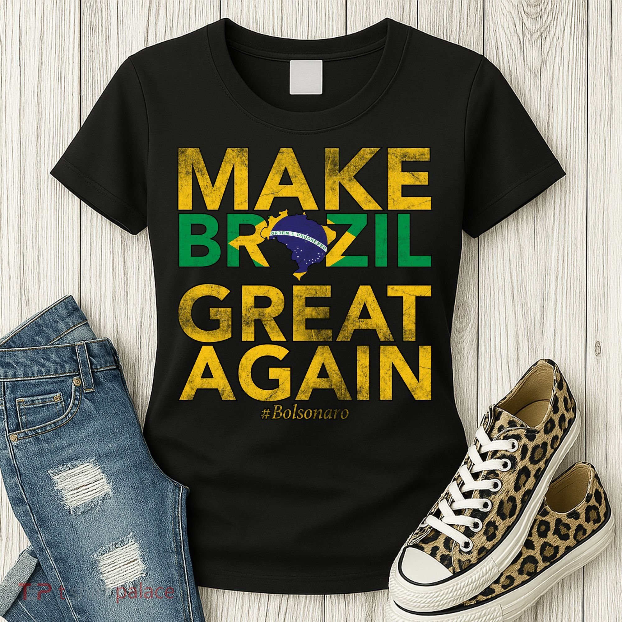 Make Brazil Great Again Jair Bolsonaro Women's T-Shirt