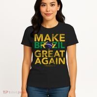 Make Brazil Great Again Jair Bolsonaro Women's T-Shirt thumb 4