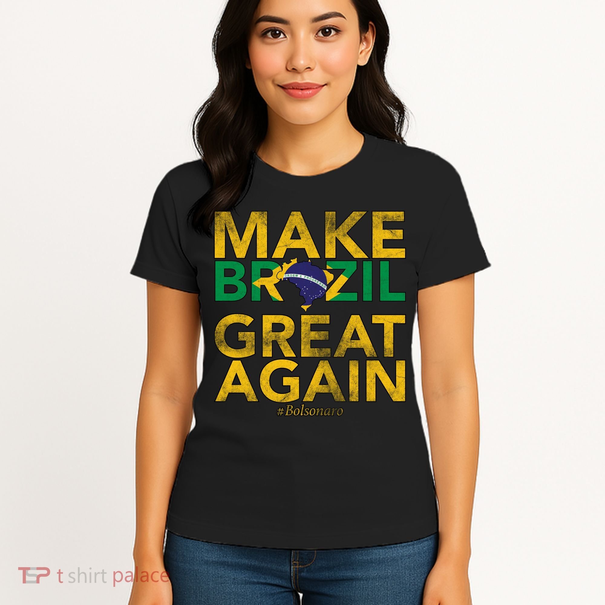 Make Brazil Great Again Jair Bolsonaro Women's T-Shirt